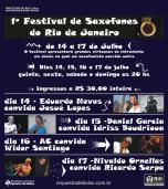 1° Festival de Saxofones do Rio de Janeiro